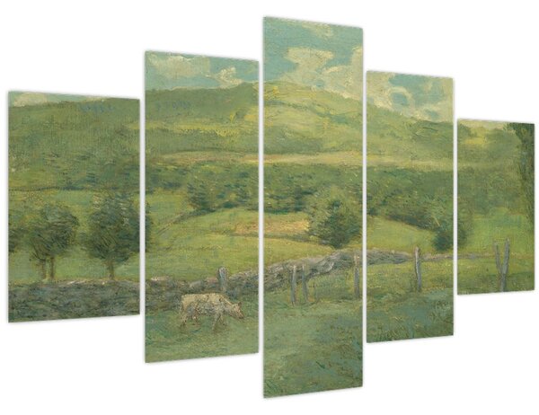 Obraz - Julian Alden Weir, Obweebetuck, reprodukcia (150x105 cm)