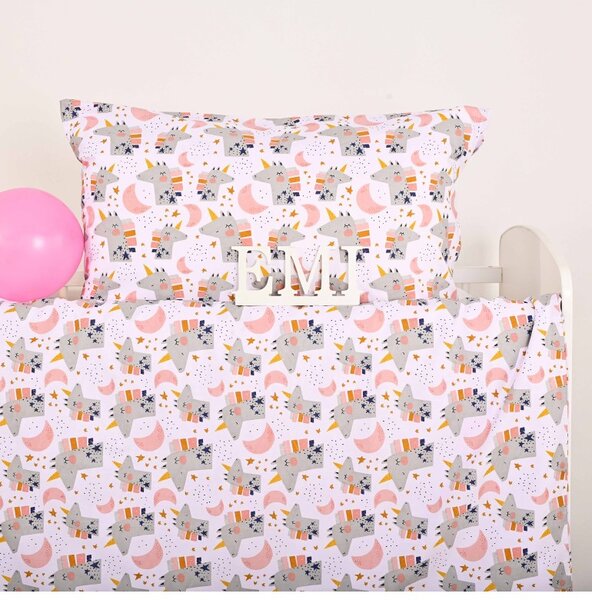 Obliečky detské bavlnené Unicorn EMI, Detský set 90x130 + 45x65