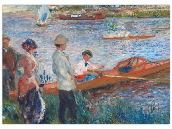 Obraz - Auguste Renoir, Oarsmen at Chatou, reprodukcia (70x50 cm)