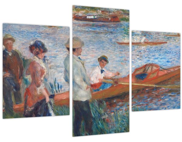 Obraz - Auguste Renoir, Oarsmen at Chatou, reprodukcia (90x60 cm)