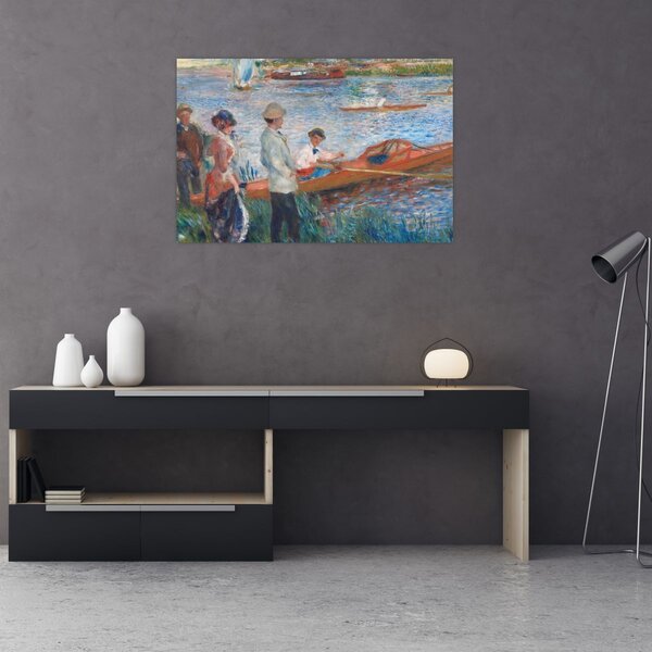 Obraz - Auguste Renoir, Oarsmen at Chatou, reprodukcia (90x60 cm)