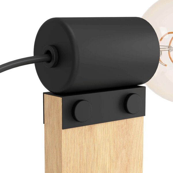 STOLNÁ LAMPA, E27, 6,5/4,5/33 cm Eglo - Online Only bytové doplnky, Online Only