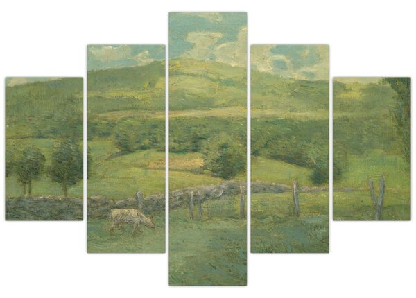Obraz - Julian Alden Weir, Obweebetuck, reprodukcia (150x105 cm)