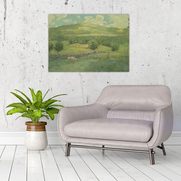 Obraz - Julian Alden Weir, Obweebetuck, reprodukcia (70x50 cm)