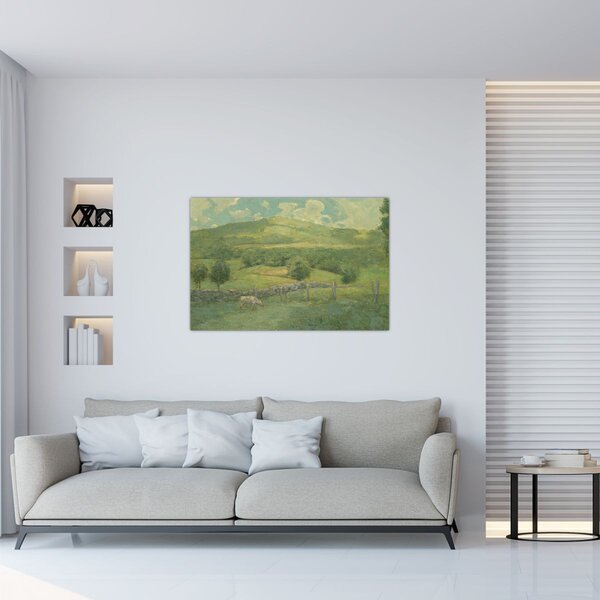 Obraz - Julian Alden Weir, Obweebetuck, reprodukcia (90x60 cm)
