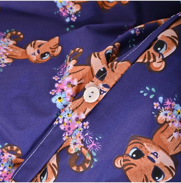Obliečky detské bavlnené Tiger EMI, Detský set 90x130 + 45x65