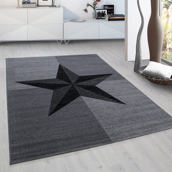 Ayyildiz , Kusový koberec Plus 8002 grey, 80x150, šedá, chodba / predsieň