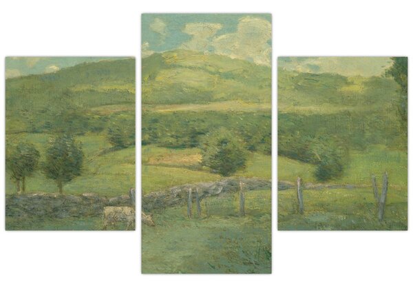Obraz - Julian Alden Weir, Obweebetuck, reprodukcia (90x60 cm)