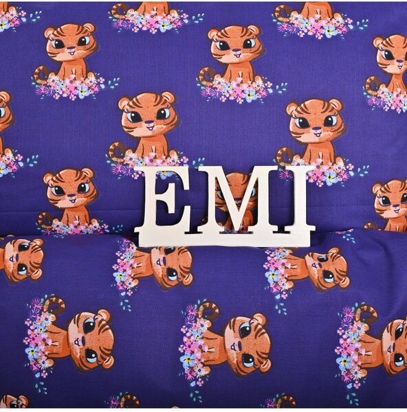 Obliečky detské bavlnené Tiger EMI, Detský set 90x130 + 45x65