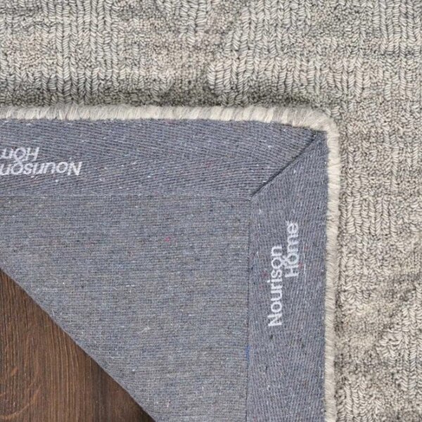 Koberec WOOL HAVEN sivý