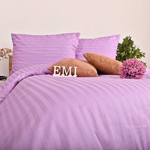 Obliečky damaškové fialové EMI, Obliečka na vankúš valec malý
