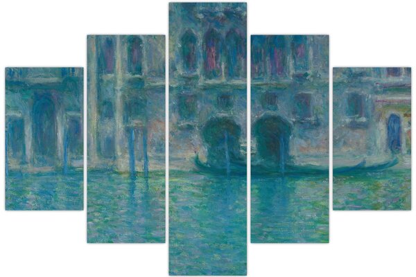 Obraz - Claude Monet, Palazzo da Mula, Venice, reprodukcia (150x105 cm)