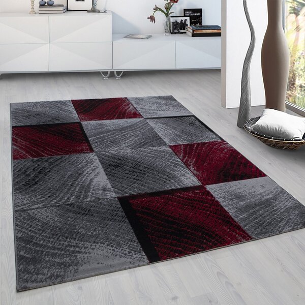 Ayyildiz, Kusový koberec Plus 8003 red, 80x150, červená, chodba / predsieň