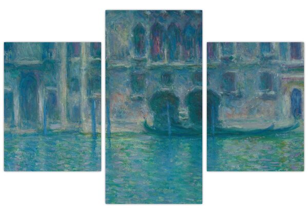 Obraz - Claude Monet, Palazzo da Mula, Venice, reprodukcia (90x60 cm)