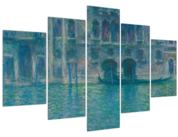 Obraz - Claude Monet, Palazzo da Mula, Venice, reprodukcia (150x105 cm)