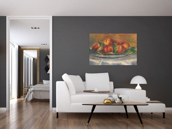 Obraz - Auguste Renoir, Peaches on a Plate, reprodukcia (90x60 cm)
