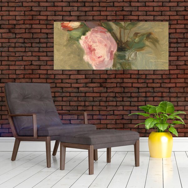 Obraz - Berthe Morisot, Peonies, reprodukcia (120x50 cm)