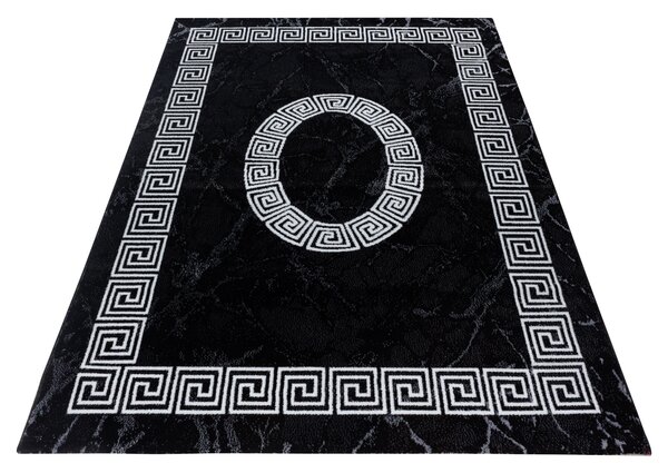 Ayyildiz , Kusový koberec Plus 8009 black, 80x150, čierna, chodba / predsieň