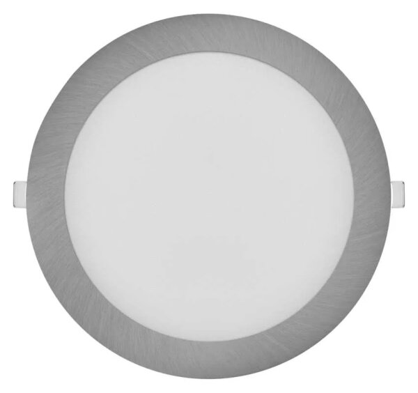 LED podhľadové svietidlo NEXXO LED/18W/230V 3000/3500/4000K strieborné pr. 22,5 cm
