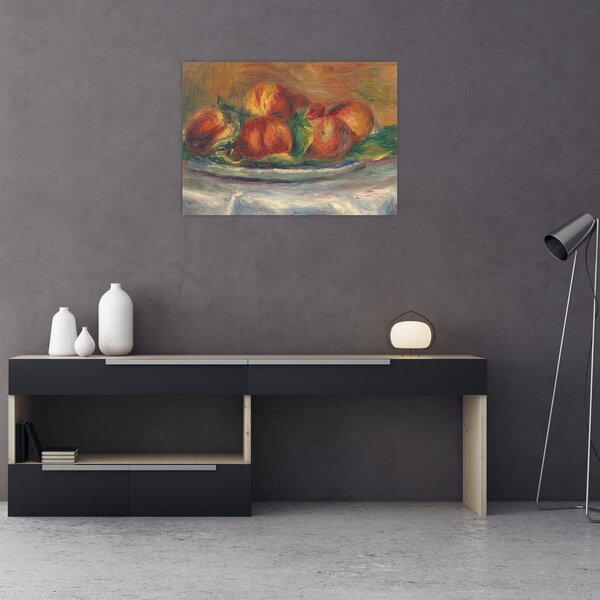 Obraz - Auguste Renoir, Peaches on a Plate, reprodukcia (70x50 cm)