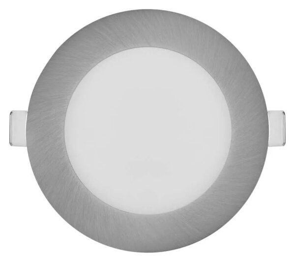LED podhľadové svietidlo NEXXO LED/7W/230V 3000/3500/4000K strieborné pr. 12 cm