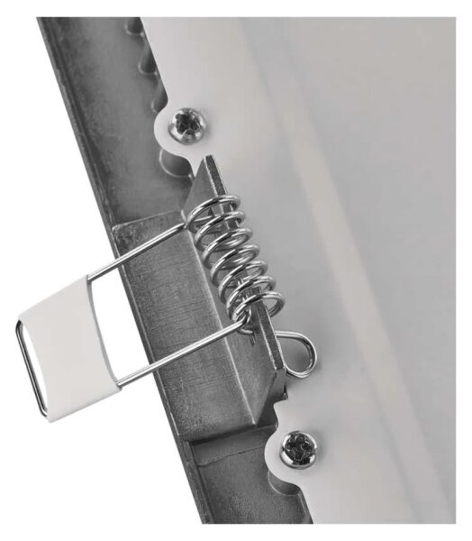 LED Podhľadové svietidlo NEXXO LED/12,5W/230V 3000/3500/4000K strieborné 17x17 cm