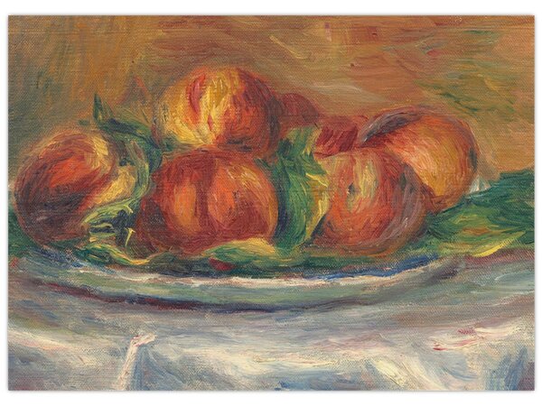 Obraz - Auguste Renoir, Peaches on a Plate, reprodukcia (70x50 cm)