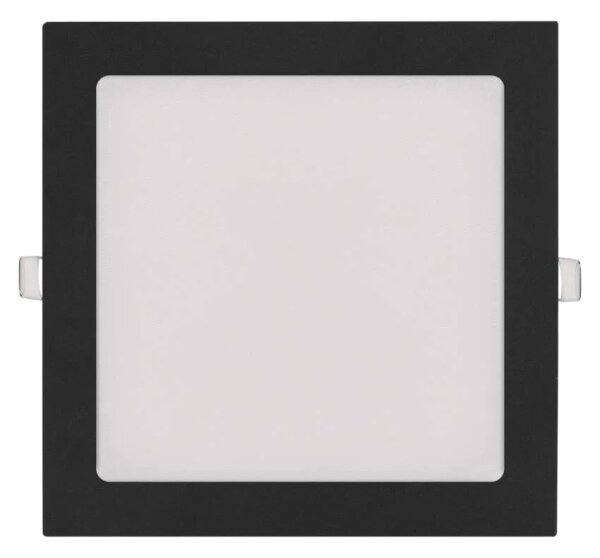 LED podhľadové svietidlo NEXXO LED/18W/230V 3000/3500/4000K čierne 22,5 x 22,5 cm