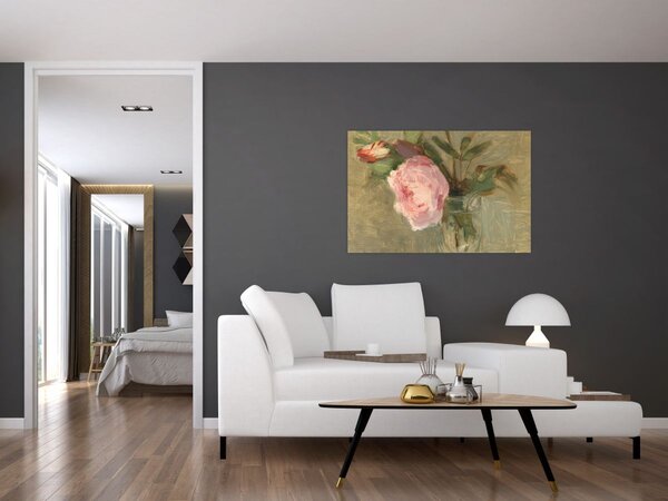 Obraz - Berthe Morisot, Peonies, reprodukcia (90x60 cm)