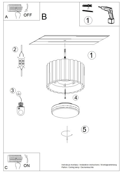 Brilagi - LED bodové svietidlo SFERA 1xGX53/30W/230V pr. 10 cm biela