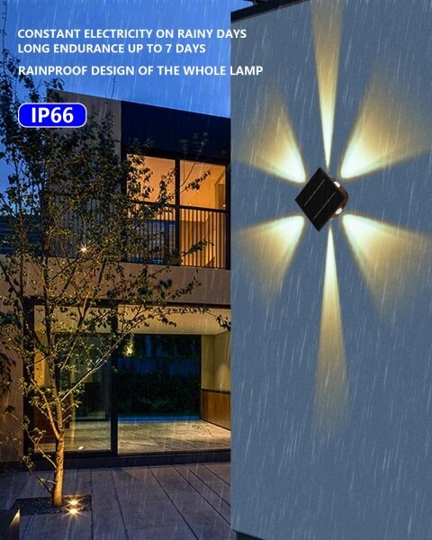 Immax 08487L - LED Solárne nástenné svietidlo so senzorom LED/2W/5V IP54
