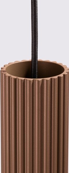 Brilagi - LED luster na lanku CRESTO 1xGU10/10W/230V hnedý