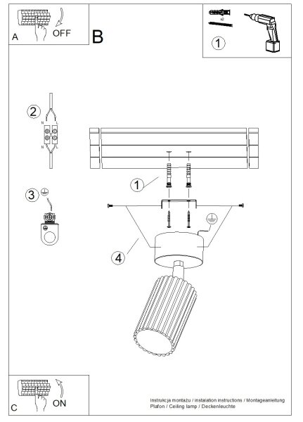 Brilagi - LED bodové svietidlo CRESTO 1xGU10/10W/230V biela
