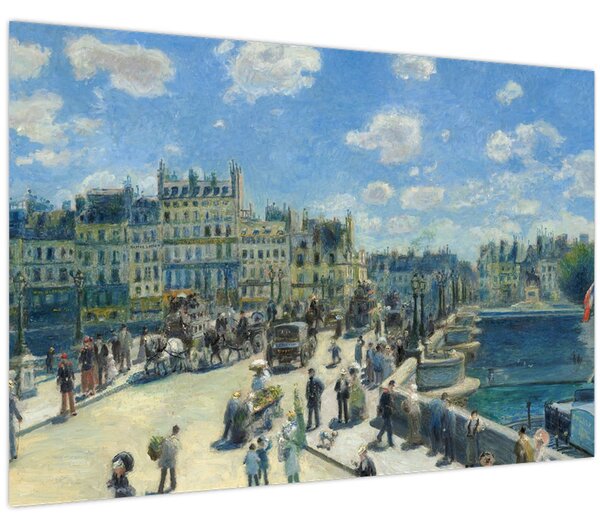 Obraz - Auguste Renoir, Pont Neuf, Paris, reprodukcia (90x60 cm)