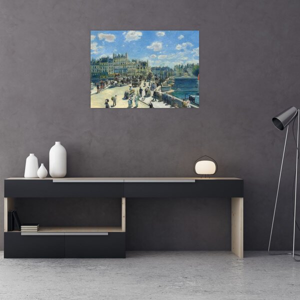 Obraz - Auguste Renoir, Pont Neuf, Paris, reprodukcia (70x50 cm)