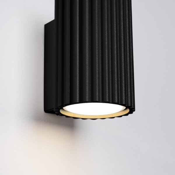 Brilagi - LED nástenné svietidlo CRESTO 1xGU10/10W/230V 10 cm čierne
