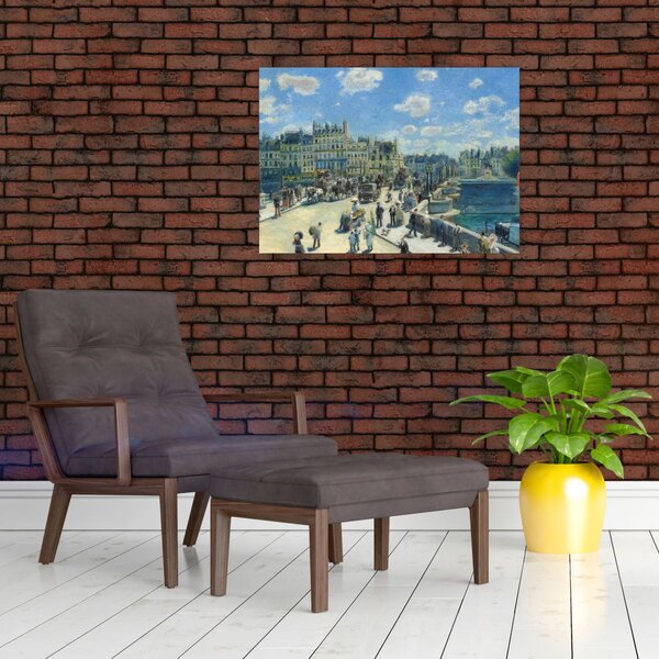 Obraz - Auguste Renoir, Pont Neuf, Paris, reprodukcia (70x50 cm)