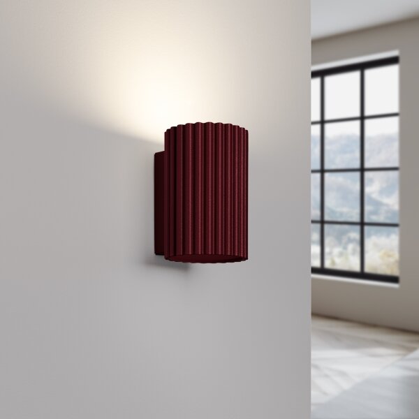 Brilagi - LED nástenné svietidlo CRESTO 1xGU10/10W/230V 10 cm bordové