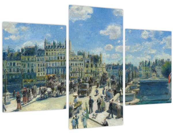 Obraz - Auguste Renoir, Pont Neuf, Paris, reprodukcia (90x60 cm)