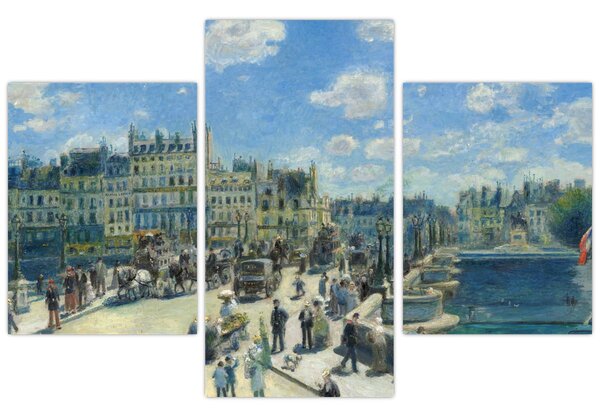 Obraz - Auguste Renoir, Pont Neuf, Paris, reprodukcia (90x60 cm)