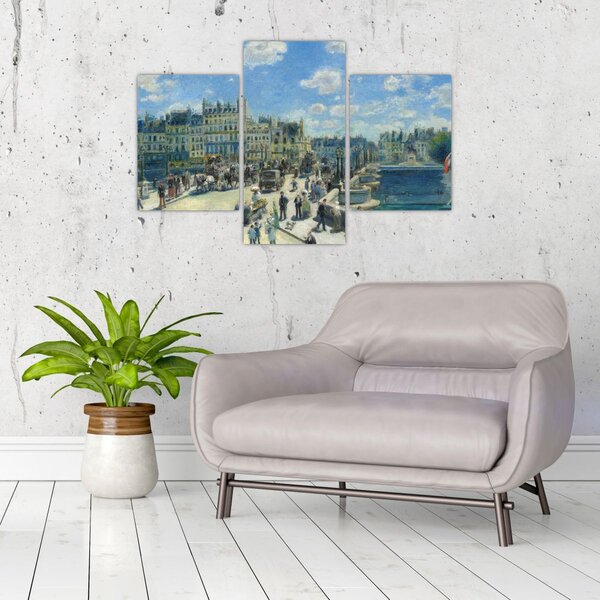 Obraz - Auguste Renoir, Pont Neuf, Paris, reprodukcia (90x60 cm)