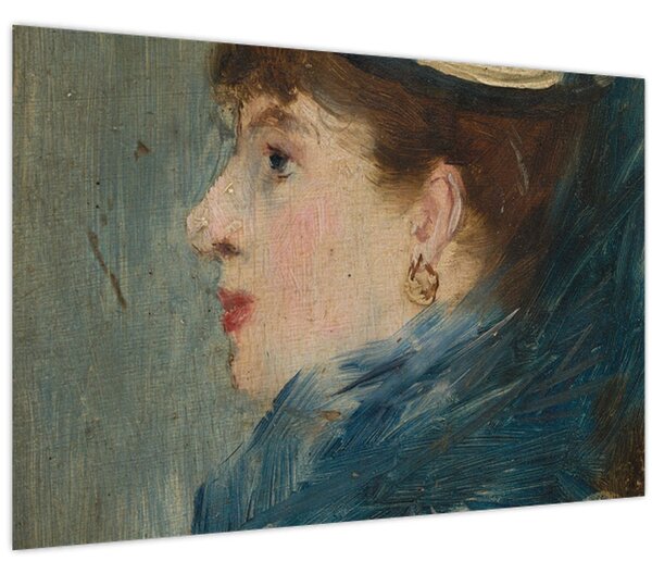 Obraz - Edouard Manet, Portrait of a Lady, reprodukcia (90x60 cm)