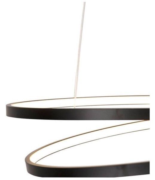 Paul Neuhaus 2472-18 - LED Stmievateľný luster na lanku ROMAN LED/30W/230V čierna