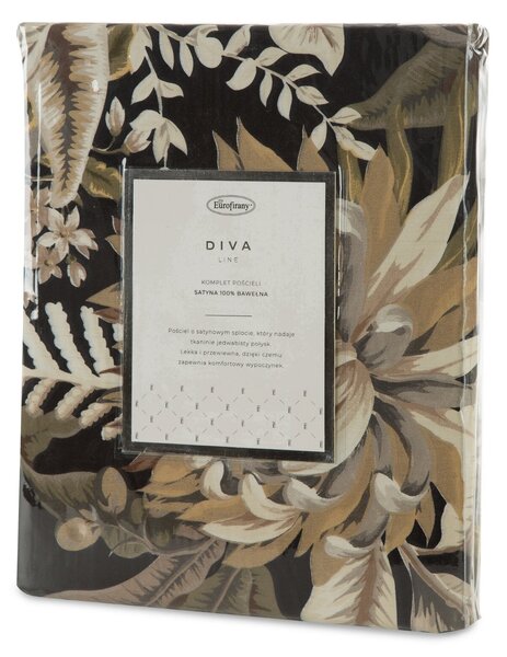 SATÉNOVÉ OBLIEČKY DIVA22 200X220 CM, 2 KS 70X80 CM LISTY