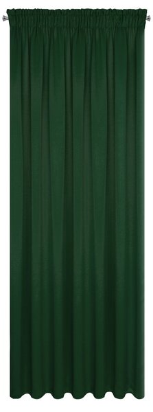 ZATEMŇOVACÍ ZÁVES NA PÁSKE ADLEY 135X270 CM TMAVOZELENÁ