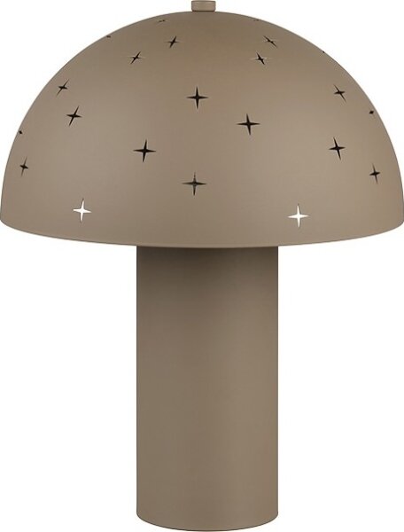 Reality - Stolová lampa SETA 1xE14/28W/230V hnedošedá (taupe)