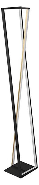 Trio - stmievateľná LED stojacia lampa EDGE LED/26W/230V 2300/3000/4000K čierna