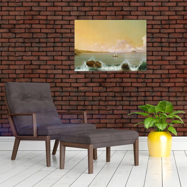Obraz - Martin Johnson Heade, Rio de Janeiro Bay, reprodukcia (70x50 cm)