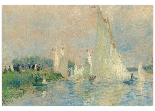 Obraz - Auguste Renoir, Regatta at Argenteuil, reprodukcia (90x60 cm)