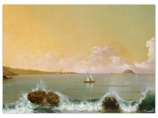 Obraz - Martin Johnson Heade, Rio de Janeiro Bay, reprodukcia (70x50 cm)